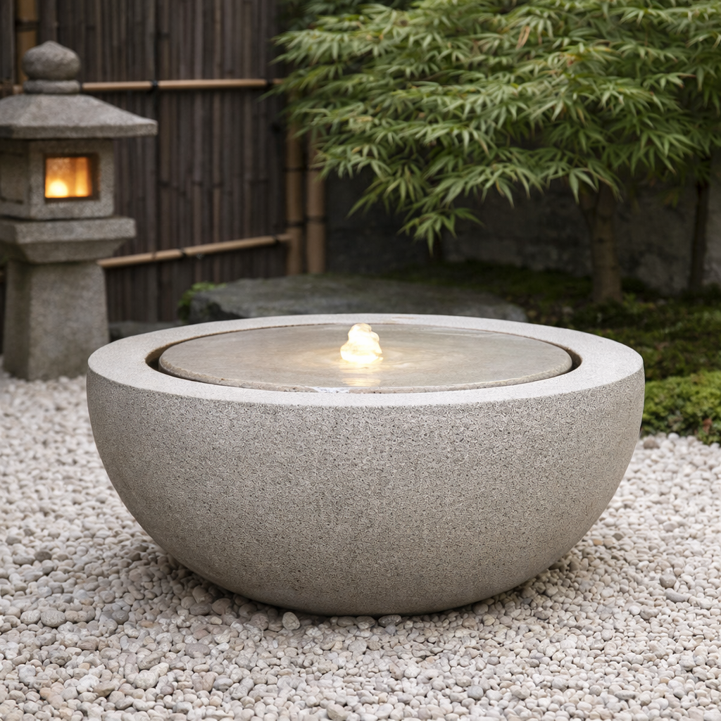 Serene fountain